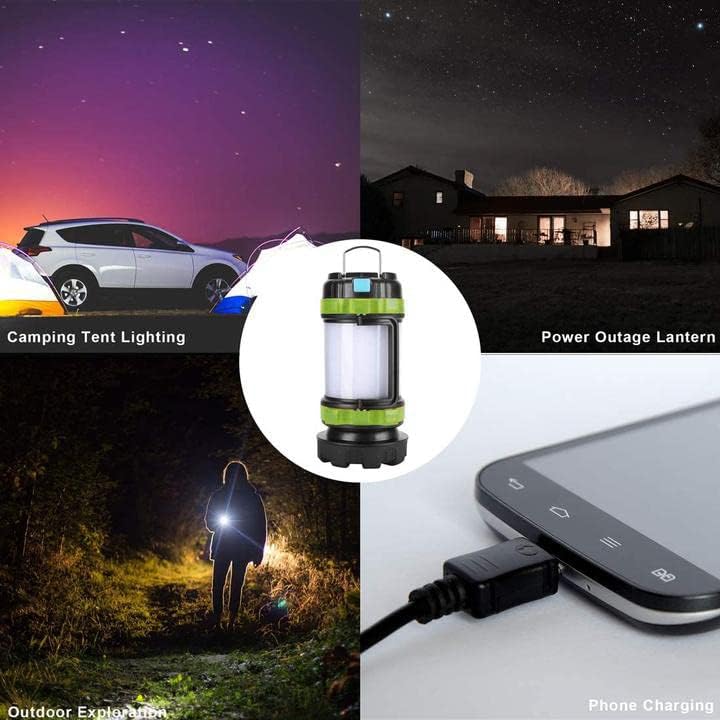AlpsWolf Camping Lantern, 4000 Capacity Power Bank,6 Modes, IPX4 Waterproof, USB Charging Cable Included