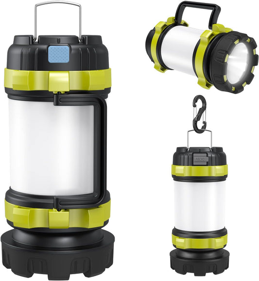 AlpsWolf Camping Lantern, 4000 Capacity Power Bank,6 Modes, IPX4 Waterproof, USB Charging Cable Included