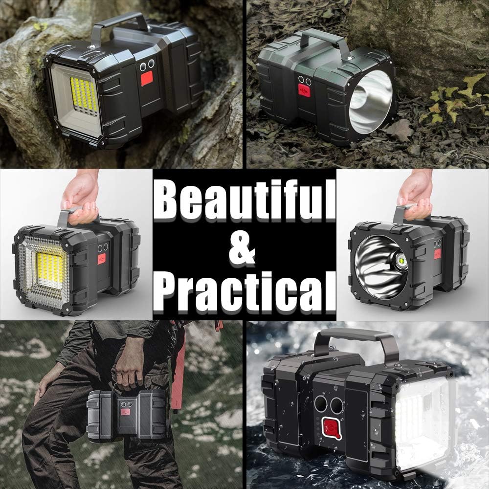 alpswolf rechargeable flashlight manual AlpsWolf Rechargeable Flashlight, 10000 Capacity 1200LM 20h Ultra-Long