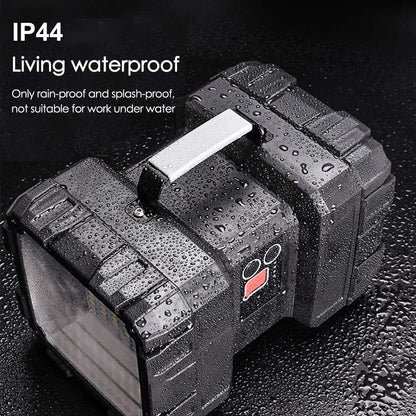 AlpsWolf Rechargeable Flashlight, 10000 Capacity 1200LM 20h Ultra-Long Standby 3+4 Lights Modes, USB Output as a Power Bank