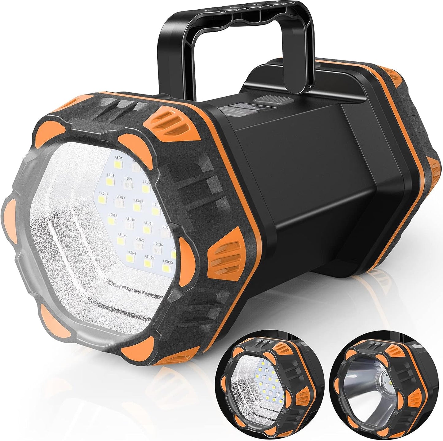 AlpsWolf Camping Lantern Rechargeable, 1200LM, 4800 Capacity Battery Powered